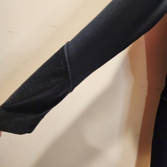 Item...  women's black long 100% worsted wool glamorous blazer jacket size 2 - Picture 12 of 14